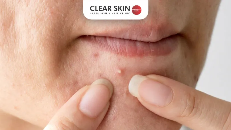 White pus pimples shop on face treatment