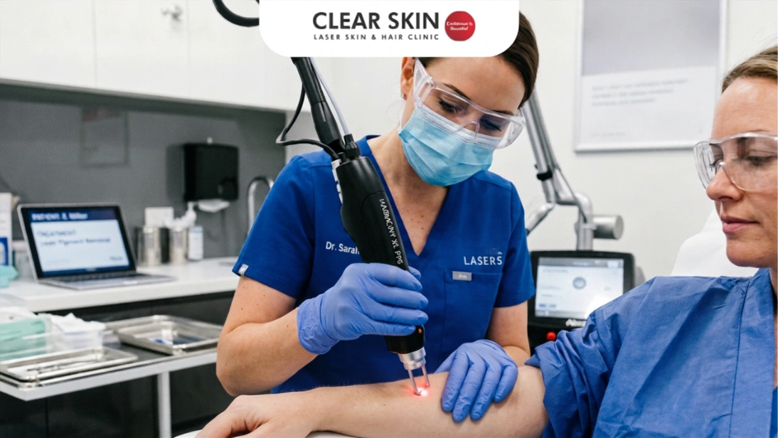 Laser hair removal treatment for types hair type at Clear Skin Clinic Pune
