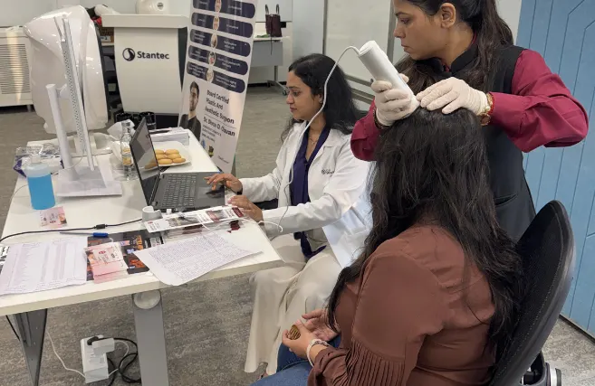 Hair analysis stantec corporate event