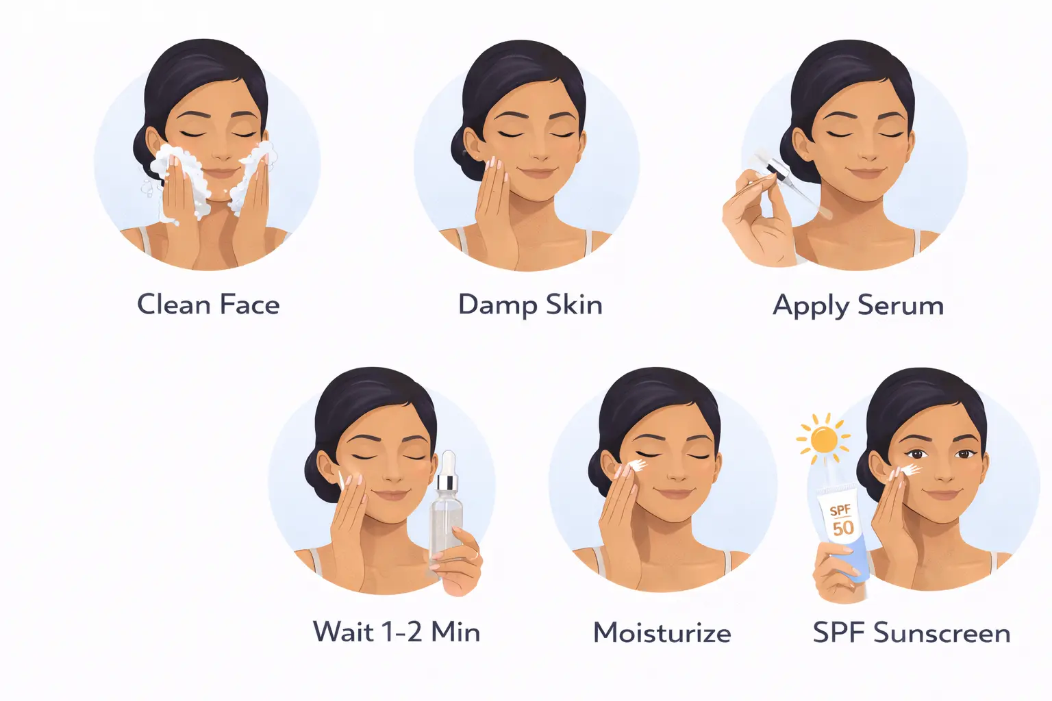 How to apply acne serum correctly - dermatologist-approved skincare routine Pune