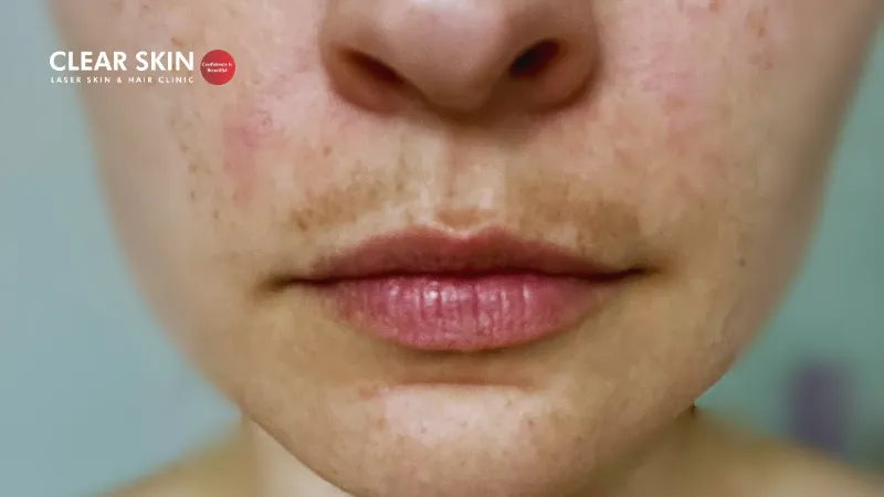 Melasma Moustache