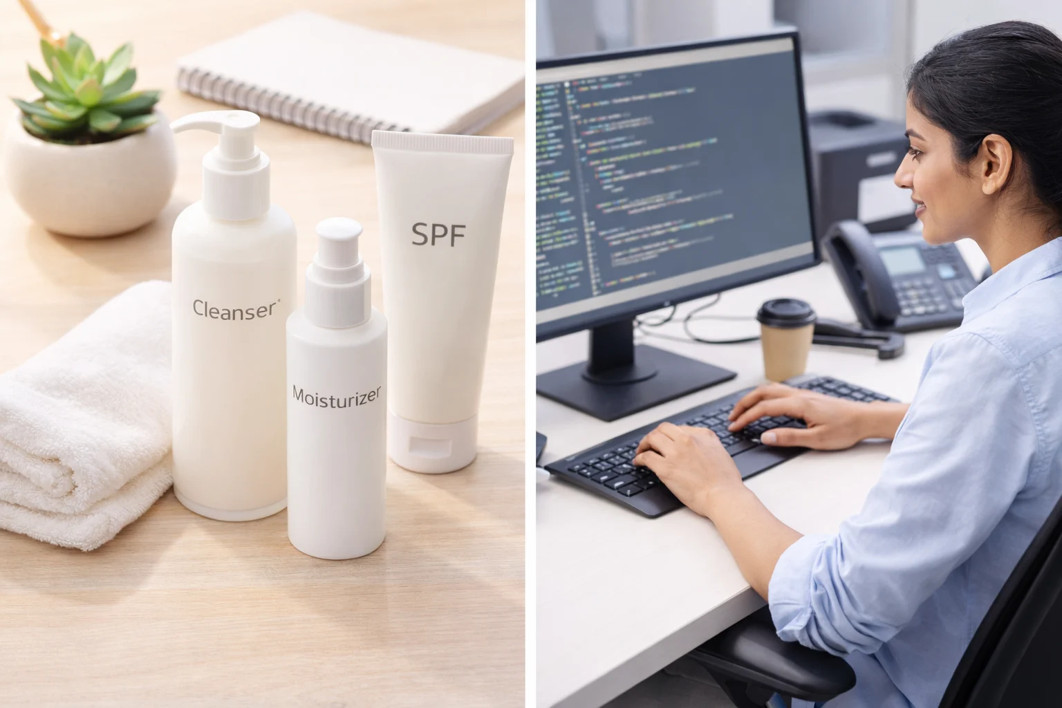 Simple acne skincare routine tips for working professionals in Pune