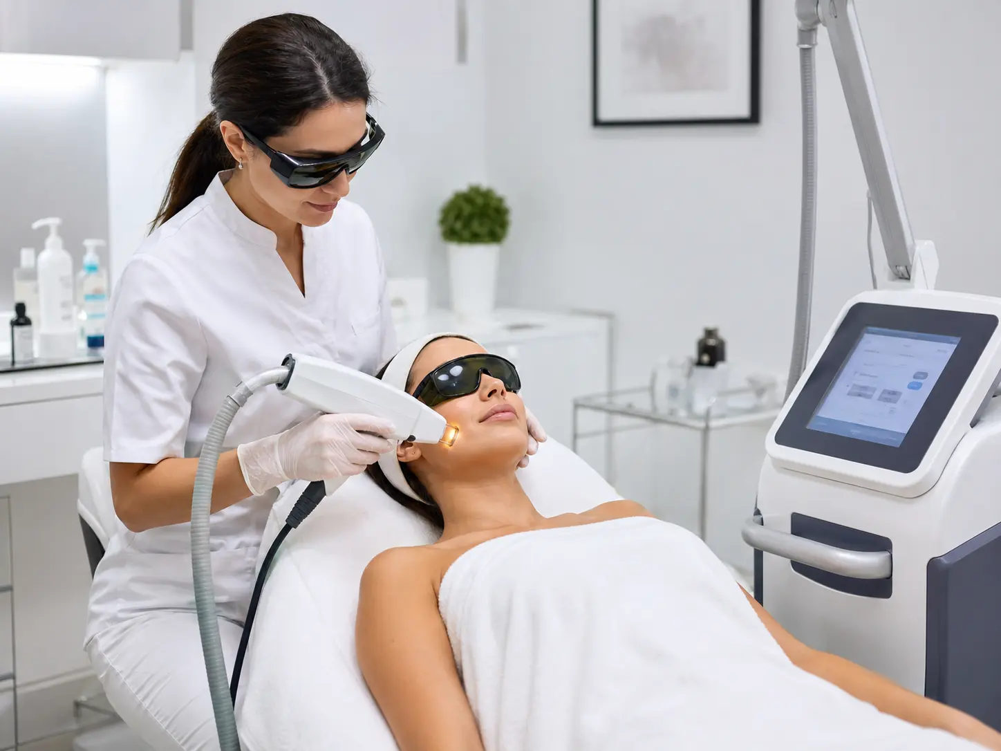 Laser treatment for stubborn acne marks pigmentation removal Pune