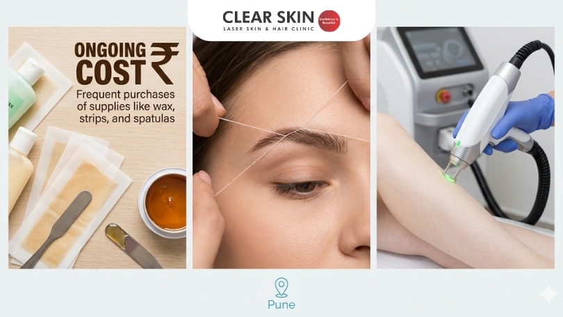 Laser vs Waxing vs Threading: Lifetime Cost Comparison for Pune Residents