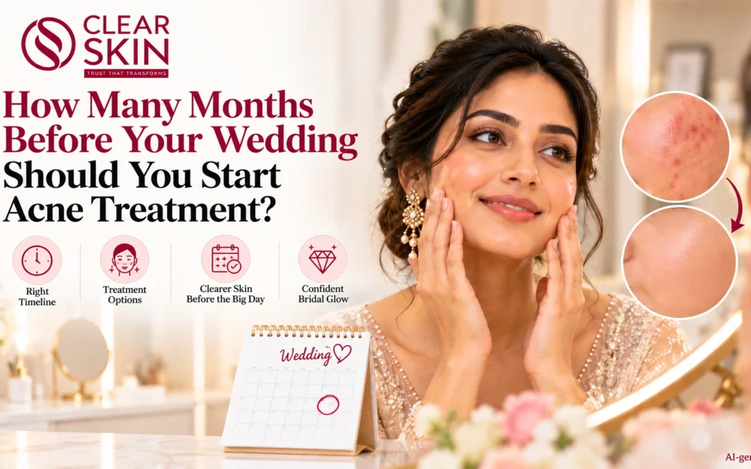 How Many Months Before Your Wedding Should You Start Acne Treatment?
